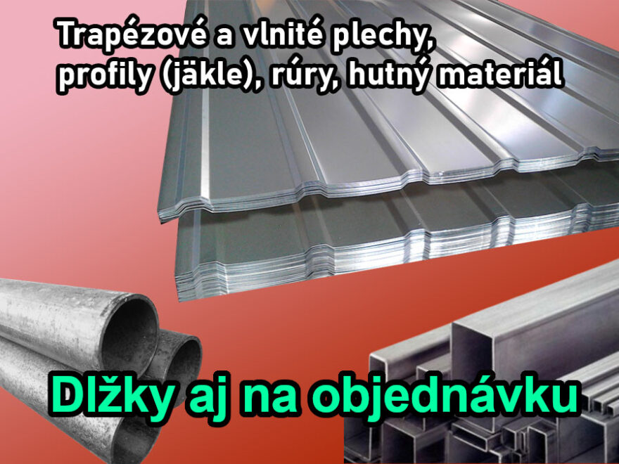 Trapézové a vlnité plechy
